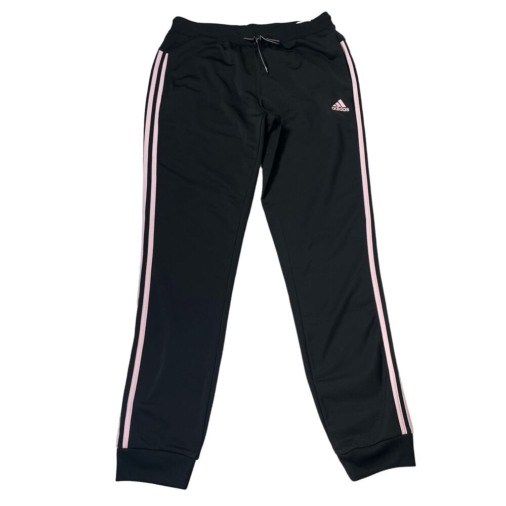 Adidas Women Sweatpants size M pink and black joggers
